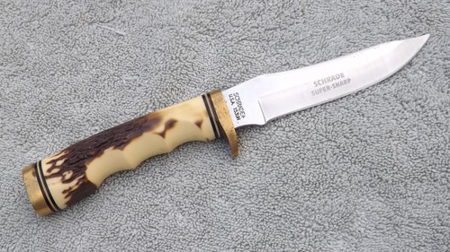 Vintage schrade usa golden - schrade,